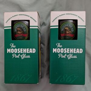 Moosehead Pint Glass Set